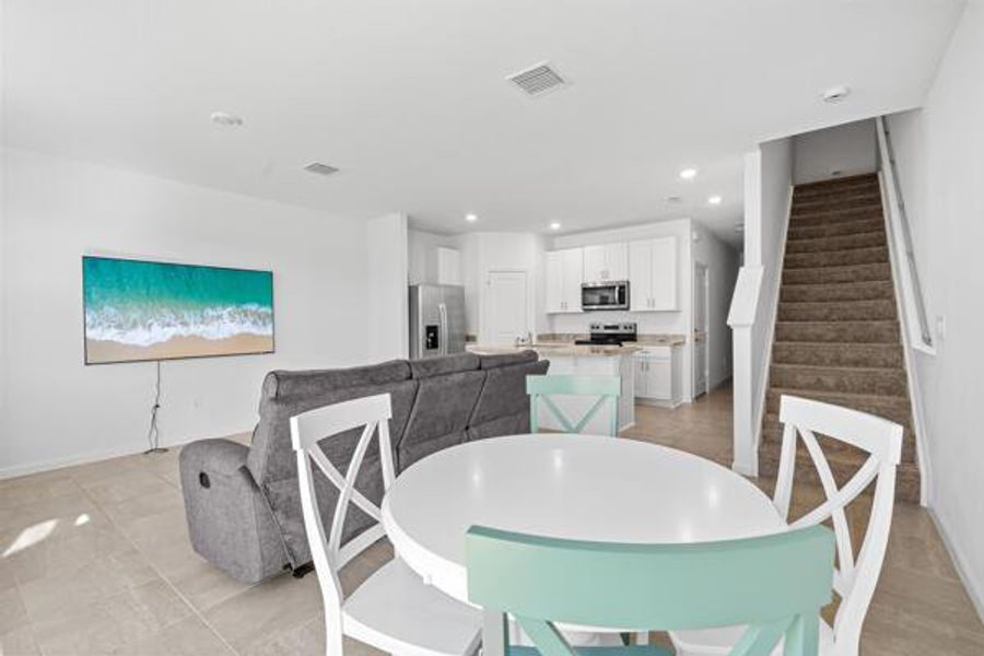 Furnished interior view inside a new home in , Fort Pierce (Image 5).