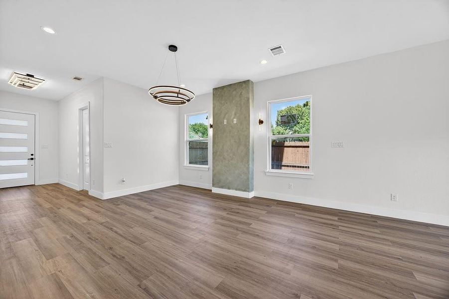 Spacious, unfurnished interior of a new home in , Fort Worth (Image 37).
