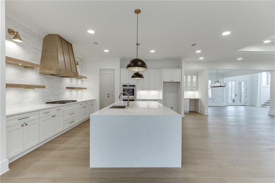 Furnished interior view inside a new home in , Pendergrass (Image 8).