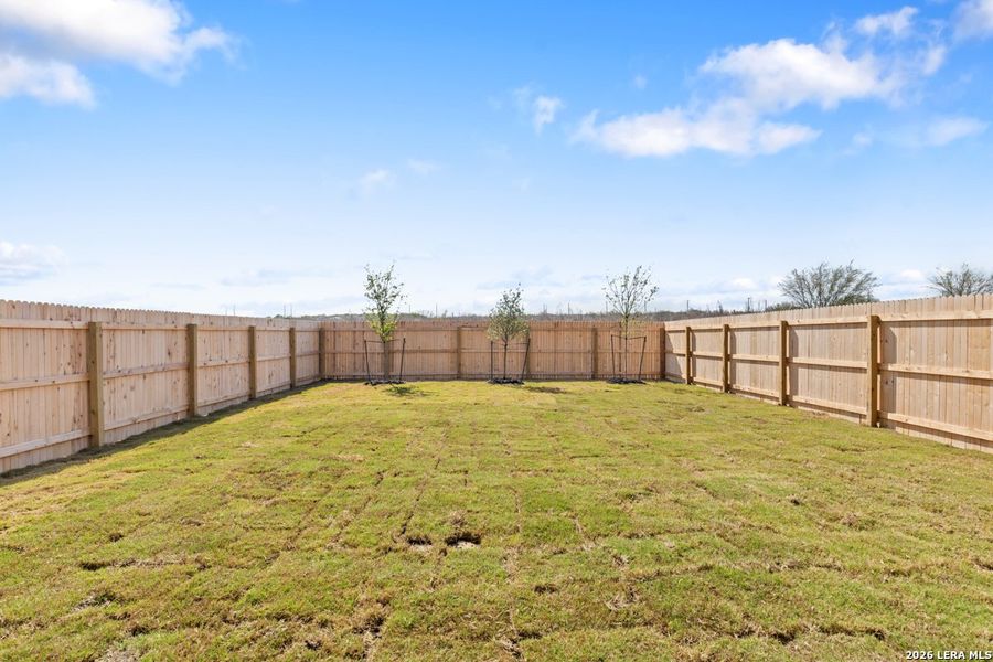 Exterior details and patio area of a home in Preserve at Culebra - Villa Collection, San Antonio (Image 21). Exterior details and patio area of a home in Preserve at Culebra - Villa Collection, San Antonio (Image 21).