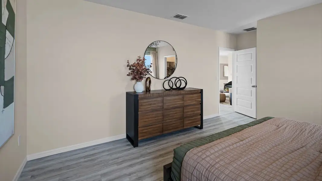 Furnished interior view inside a new home in Harmony at Lake Eloise, Winter Haven (Image 18).