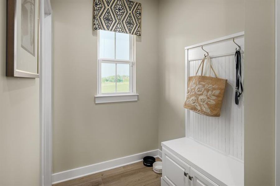 Furnished interior view inside a new home in Backwoods Farms, Moyock (Image 8).