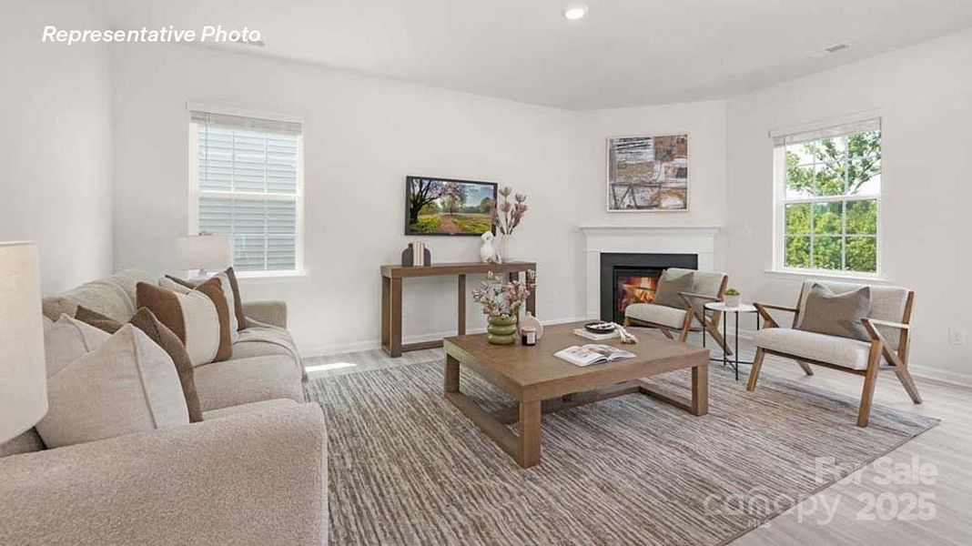 Furnished interior view inside a new home in Cline Village, Conover (Image 15).
