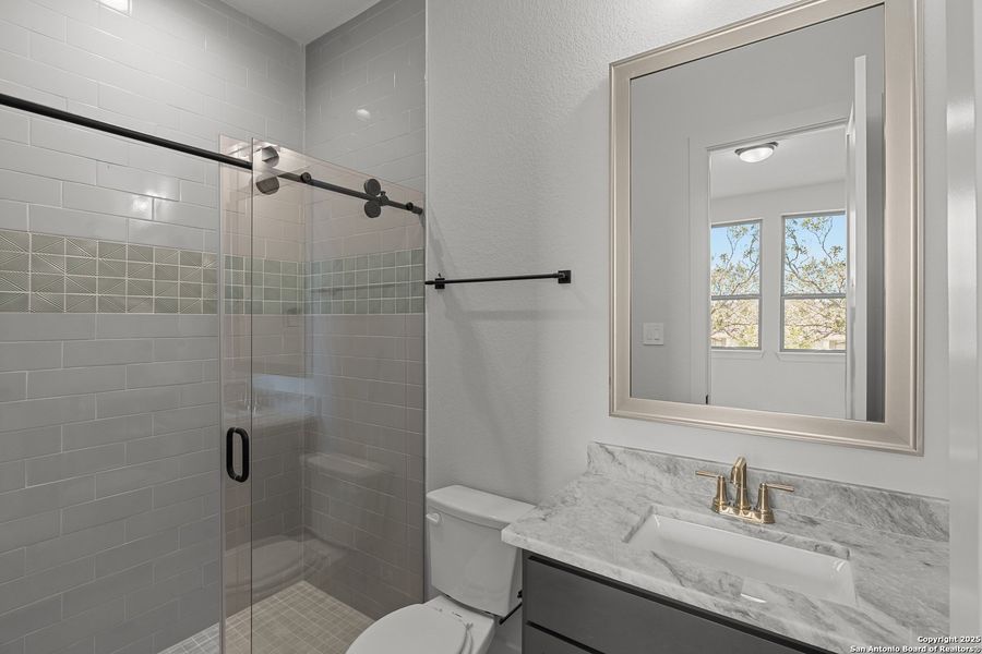 Furnished interior view inside a new home in Esperanza - 70', Boerne (Image 11). Furnished interior view inside a new home in Esperanza - 70', Boerne (Image 11).