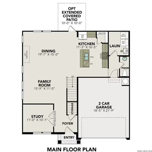 2D floor plan layout of this home in Hannah Heights, Seguin, TX (Image 4). 2D floor plan layout of this home in Hannah Heights, Seguin, TX (Image 4).