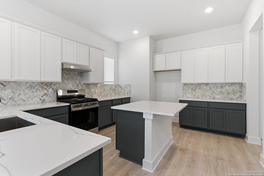 Furnished interior view inside a new home in Buffalo Crossing, Cibolo (Image 18).