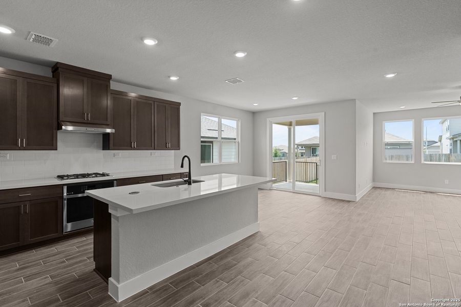 Furnished interior view inside a new home in Skybrooke, San Antonio (Image 12). Furnished interior view inside a new home in Skybrooke, San Antonio (Image 12).