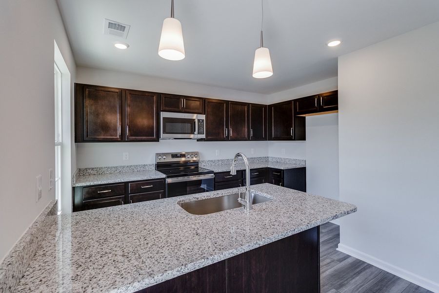 Furnished interior view inside a new home in Astoria, Columbia (Image 8).