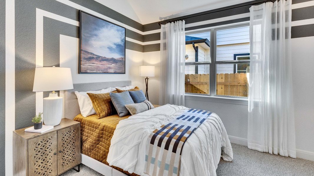 Representative furnished interior of a home built from the Palm by DRB Homes in Revelry, Del Valle (Image 16).