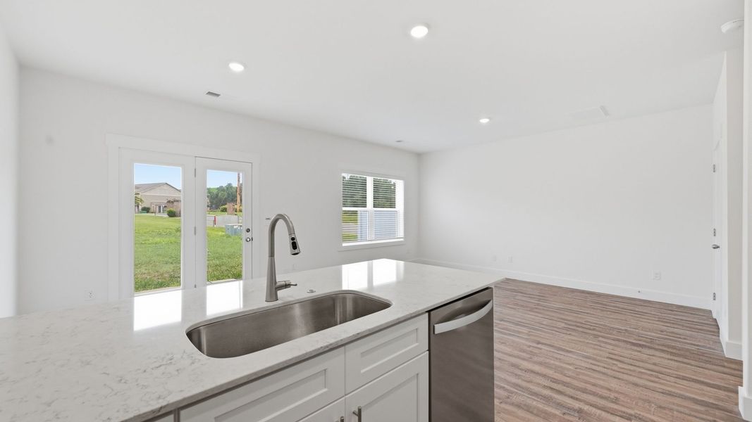 Furnished interior view inside a new home in The Arbor Townhomes, Kingsport (Image 7).