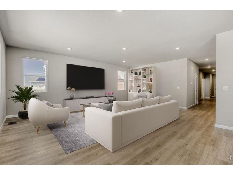 Furnished interior view inside a new home in Trevenna, Windsor (Image 12).