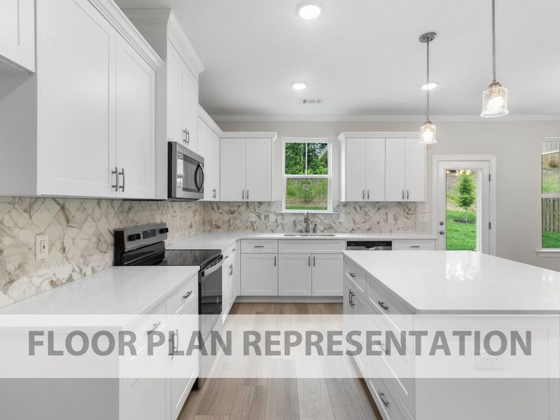 Kitchen | Parkwood Plan by Ivey Homes Kitchen | Parkwood Plan by Ivey Homes