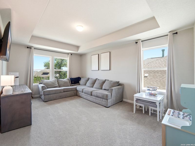 Furnished interior view inside a new home in Ventana, Bulverde (Image 35).