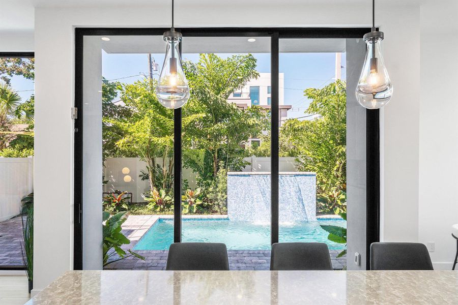 Furnished interior view inside a new home in , Delray Beach (Image 3).