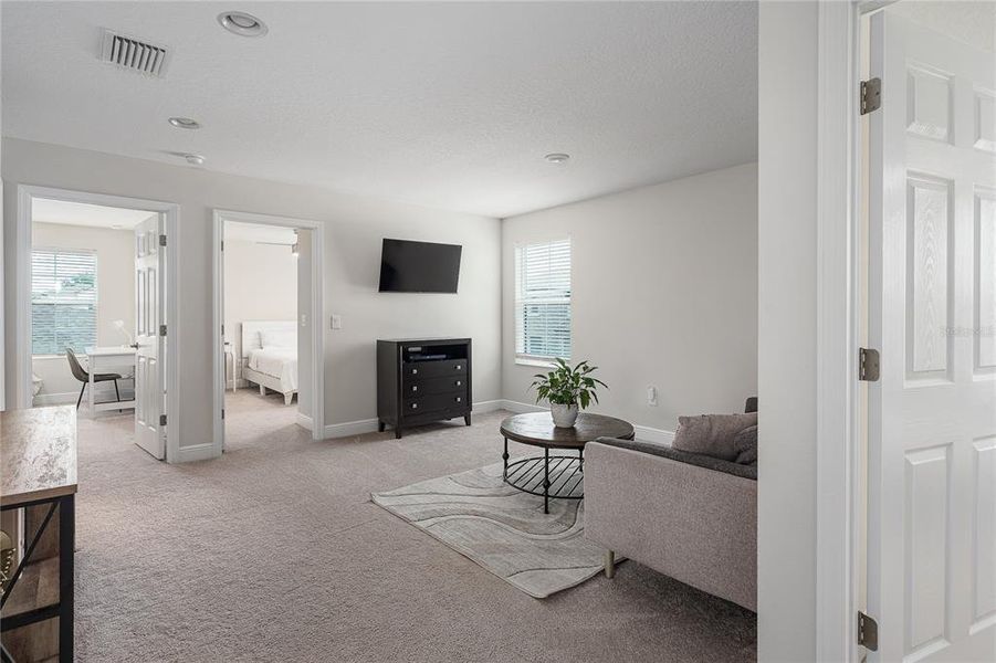 Furnished interior view inside a new home in Crosswind Point, Parrish (Image 12).