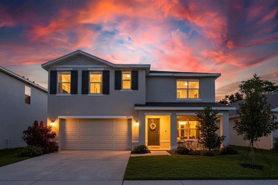 Front exterior of a new home in River Park, Tampa, FL, highlighting curb appeal (Image 1).