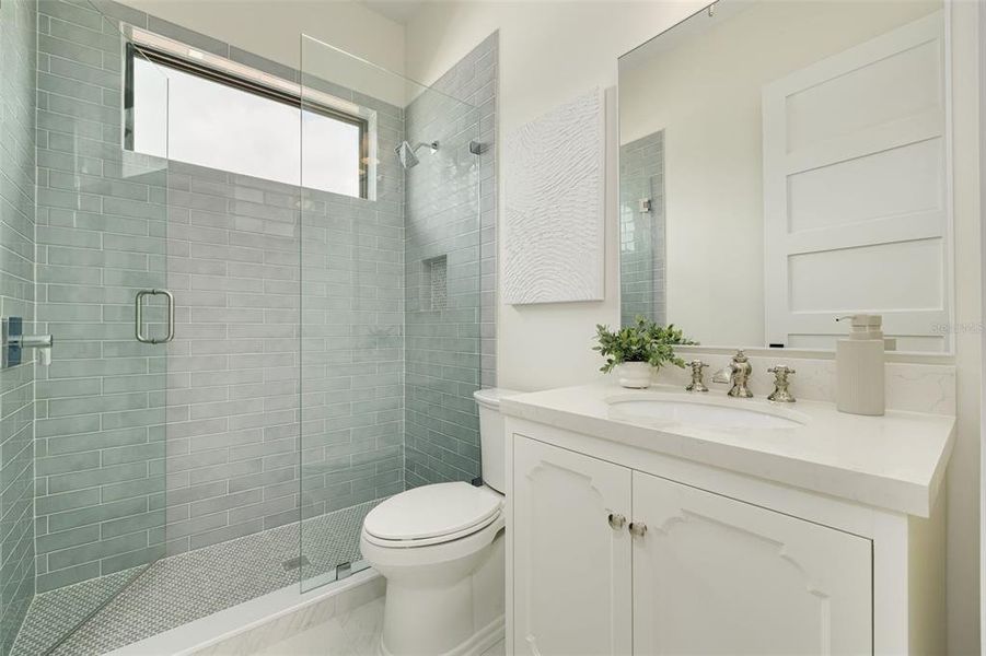 Furnished interior view inside a new home in , Tampa (Image 46).