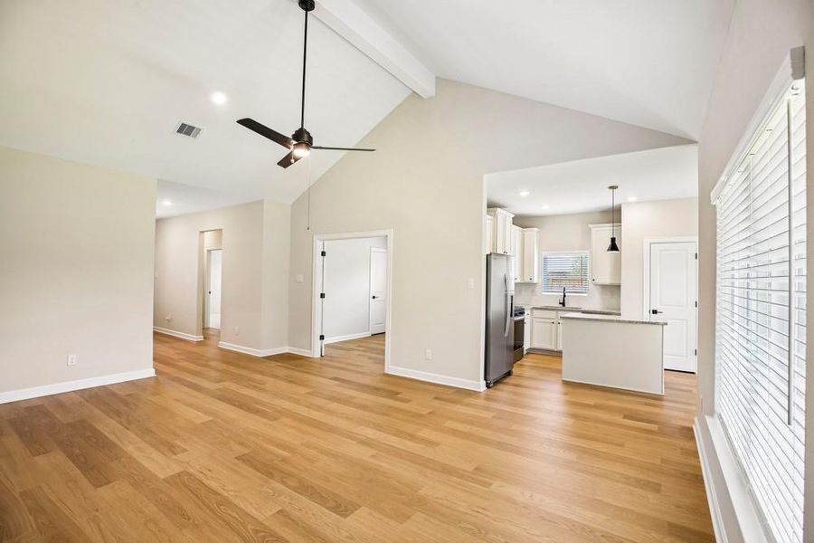 Spacious, unfurnished interior of a new home in , Katy (Image 17). Spacious, unfurnished interior of a new home in , Katy (Image 17).