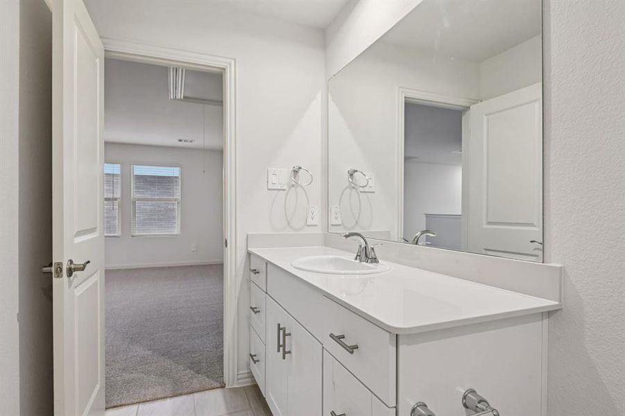 Photo is not of the actual home, but is an inspirational photo of builder’s model home and may depict options, furnishings, and/or decorator features that are not included.