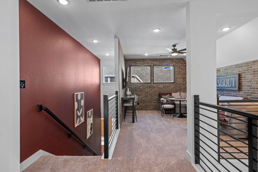Representative furnished interior of a home built from the Rivercrest – 60s & 65s Lot by Chesmar Homes in Riceland, Mont Belvieu (Image 44).