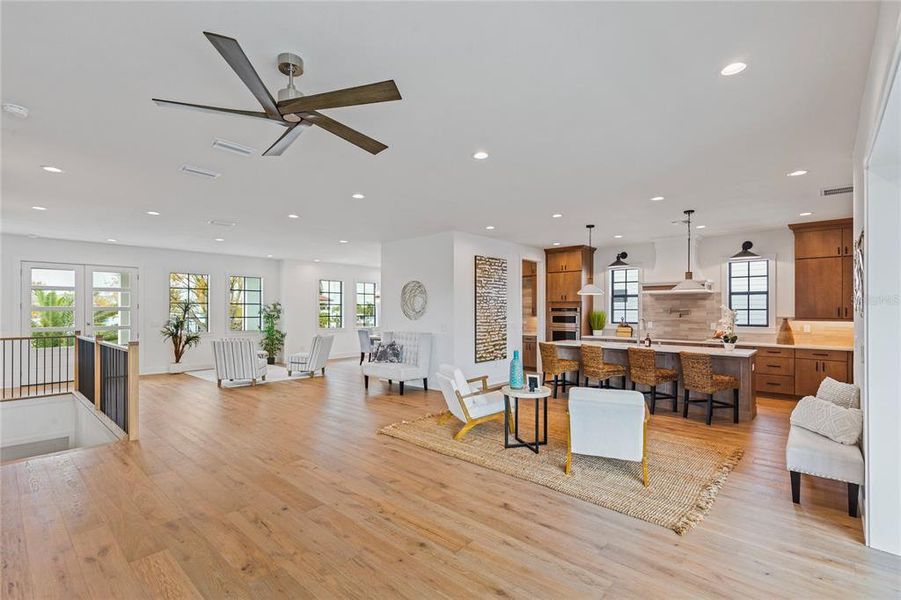 Furnished interior view inside a new home in , St. Petersburg (Image 6).