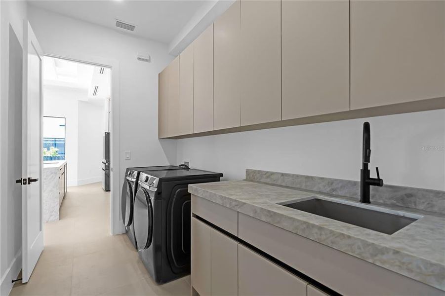Furnished interior view inside a new home in , Cape Coral (Image 44).