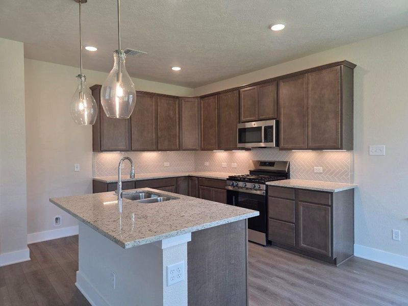 Furnished interior view inside a new home in , Brenham (Image 5).