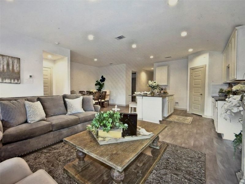 Furnished interior view inside a new home in , Sealy (Image 6).