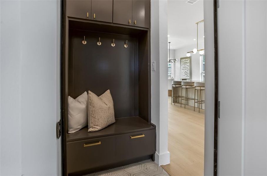 Furnished interior view inside a new home in , Dallas (Image 5).