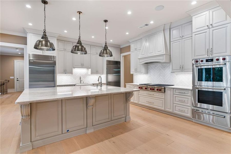 Furnished interior view inside a new home in , Cumming (Image 13).