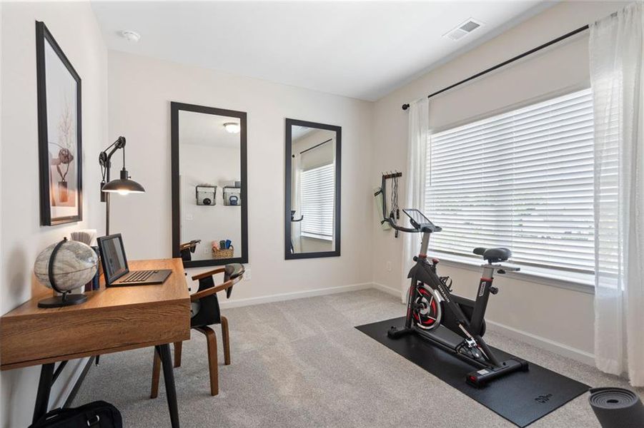 Furnished interior view inside a new home in Hawks View, Ringgold (Image 36).