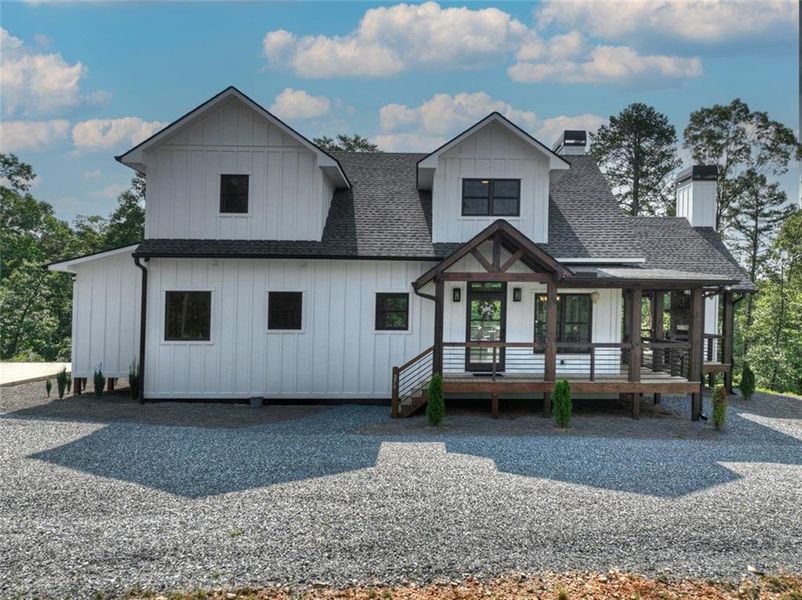 Front exterior of a new home in , Talking Rock, GA, highlighting curb appeal (Image 28). Front exterior of a new home in , Talking Rock, GA, highlighting curb appeal (Image 28).