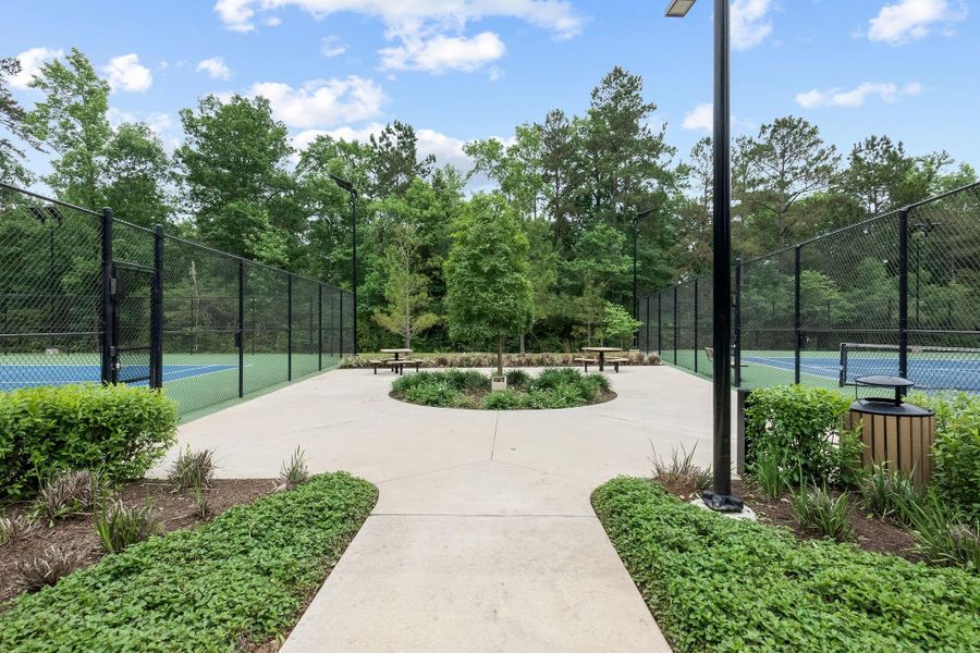 Tennis and Pickle Ball Courts