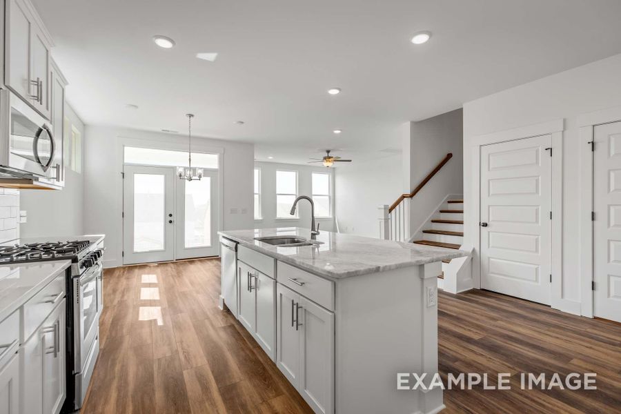 Representative furnished interior of a home built from the The Ash A-BF by Davidson Homes LLC in Bradshaw Farms, Mount Juliet (Image 12).