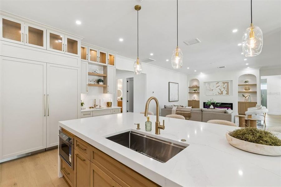 Furnished interior view inside a new home in , Tampa (Image 38).