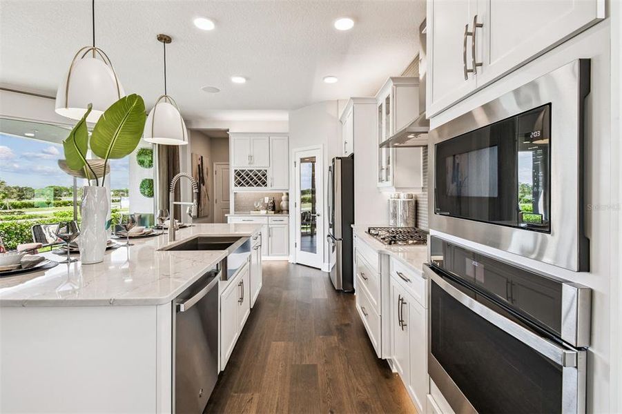 Furnished interior view inside a new home in Lake Star at Ovation, Winter Garden (Image 15).