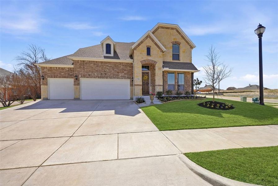 Front exterior of a new home in , Sherman, TX, highlighting curb appeal (Image 2). Front exterior of a new home in , Sherman, TX, highlighting curb appeal (Image 2).