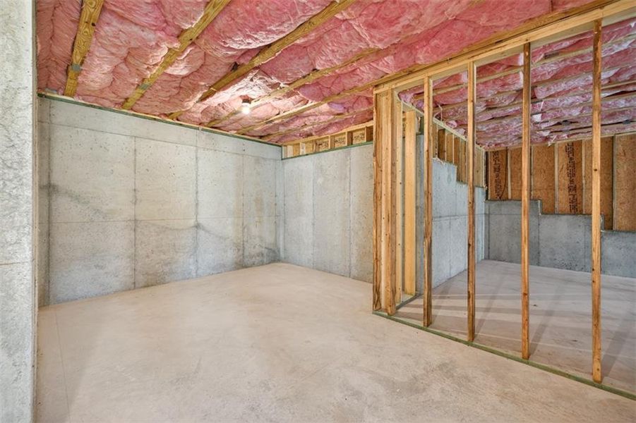 In-progress construction of a new home in , Bethlehem, GA (Image 42).