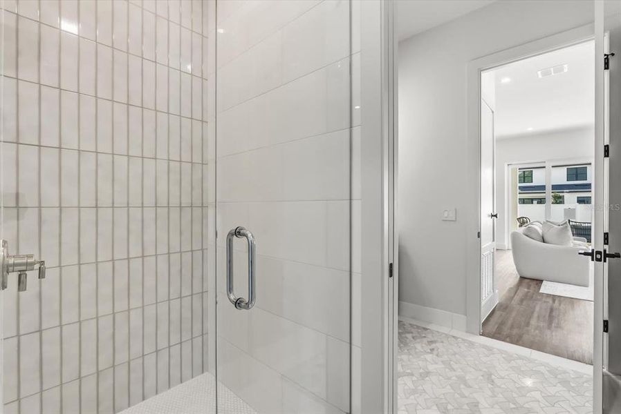 Close-up of interior finishes inside a home in , Orlando (Image 19).