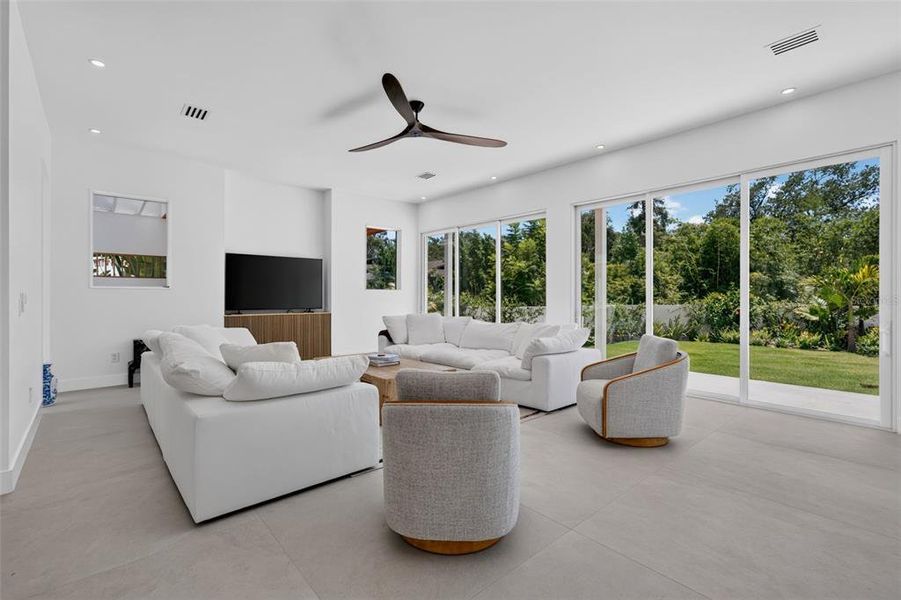 Furnished interior view inside a new home in , Sarasota (Image 55).