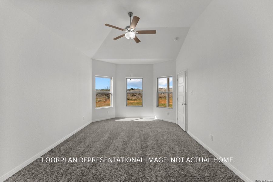 Spacious, unfurnished interior of a new home in Greenspoint Heights, Seguin (Image 12).