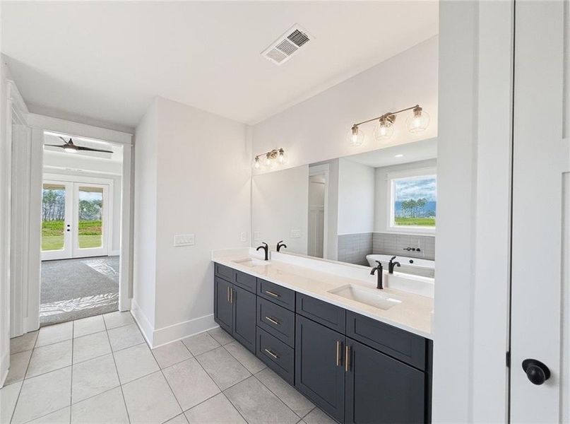 Furnished interior view inside a new home in , Rydal (Image 35). Furnished interior view inside a new home in , Rydal (Image 35).