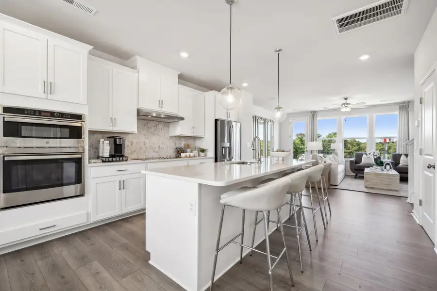 Furnished interior view inside a new home in Senata at Research Park, Charlotte (Image 5).
