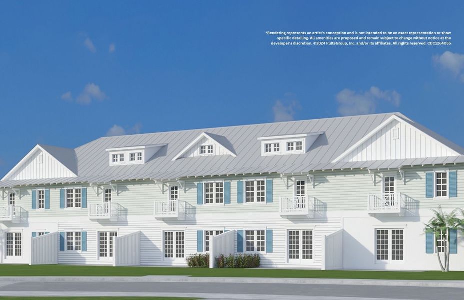 Image 18 representing the Greenville by DiVosta in The Reserve at Tequesta, Tequesta, FL.
