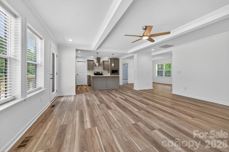 Spacious, unfurnished interior of a new home in , Winston-Salem (Image 35).
