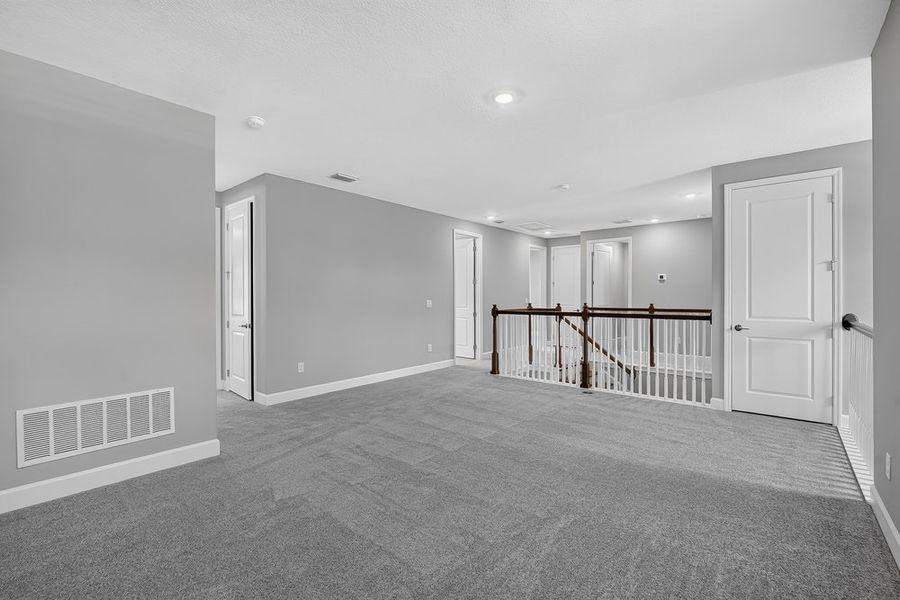 Spacious, unfurnished interior of a new home in Hammock at Two Rivers, Zephyrhills (Image 7). Spacious, unfurnished interior of a new home in Hammock at Two Rivers, Zephyrhills (Image 7).