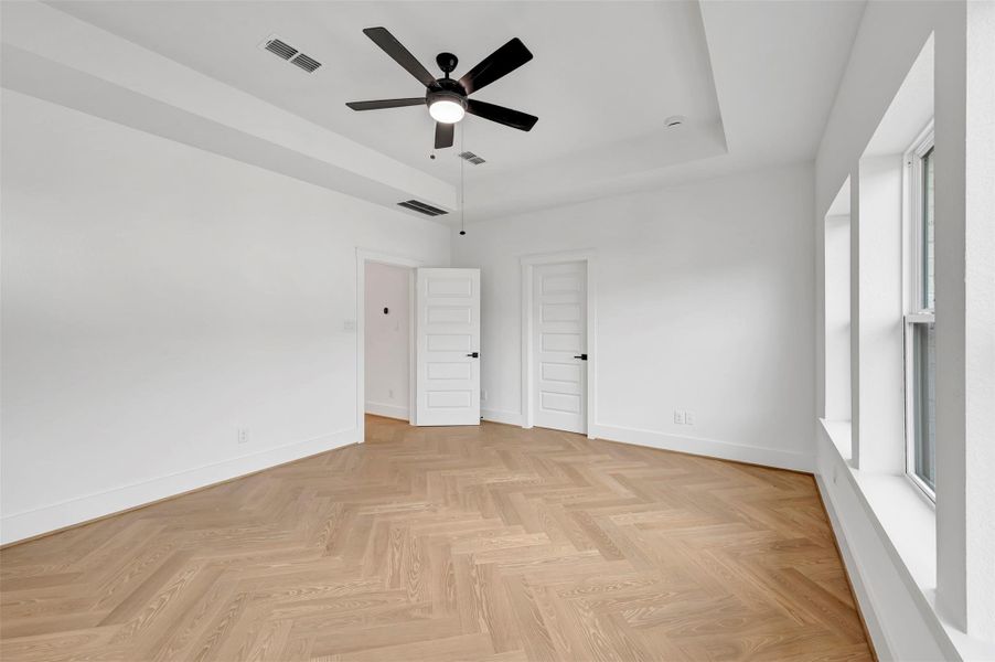 Spacious, unfurnished interior of a new home in Easthaven at Bridgeland Central - Horizon Collection, Cypress (Image 18).