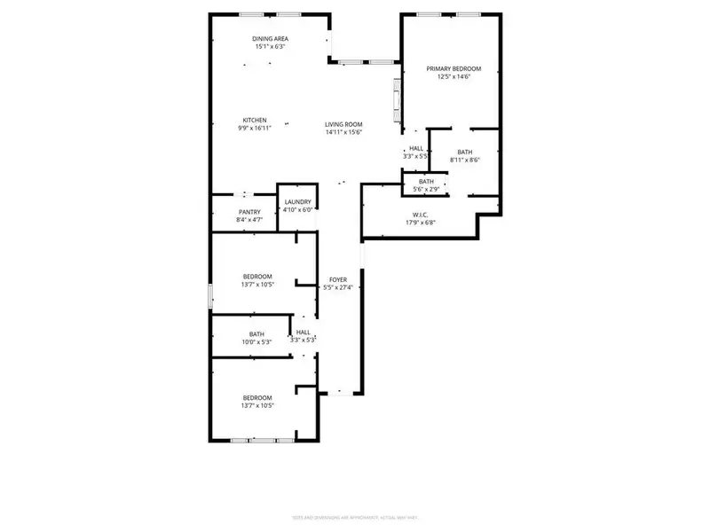 2D floor plan layout of this home in , Fort Worth, TX (Image 4).
