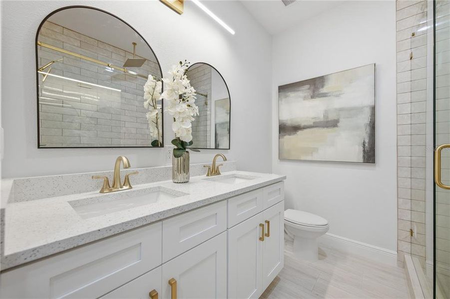 Furnished interior view inside a new home in , Tampa (Image 8). Furnished interior view inside a new home in , Tampa (Image 8).