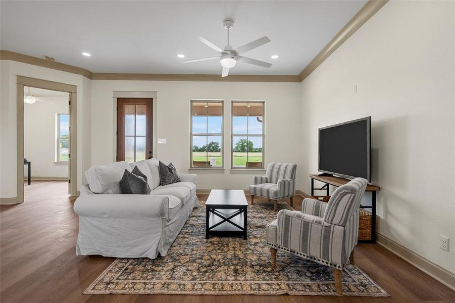 Furnished interior view inside a new home in , Robinson (Image 7).